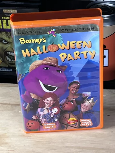 BARNEY - BARNEYS Halloween Party VHS 1998 Clamshell Classic Collection ...