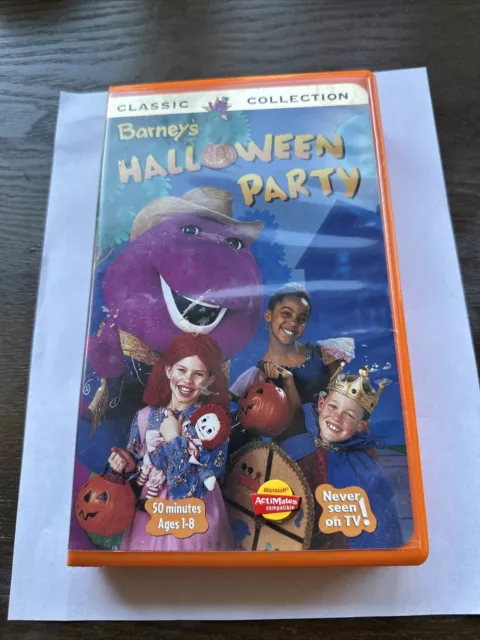 BARNEY - BARNEYS Halloween Party (VHS, 1998) £9.41 - PicClick UK