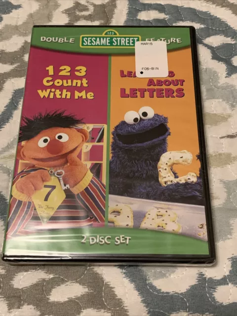 SESAME STREET DOUBLE Feature: 123 Count with Me / Learning About ...