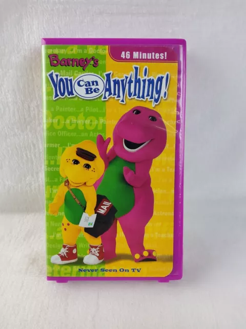 BARNEY'S YOU CAN Be Anything! (2002) VHS - Purple Dinosaur $7.50 - PicClick