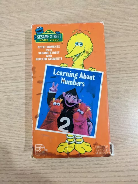 USED SESAME STREET Learning About Numbers VHS 1986 £2.37 - PicClick UK