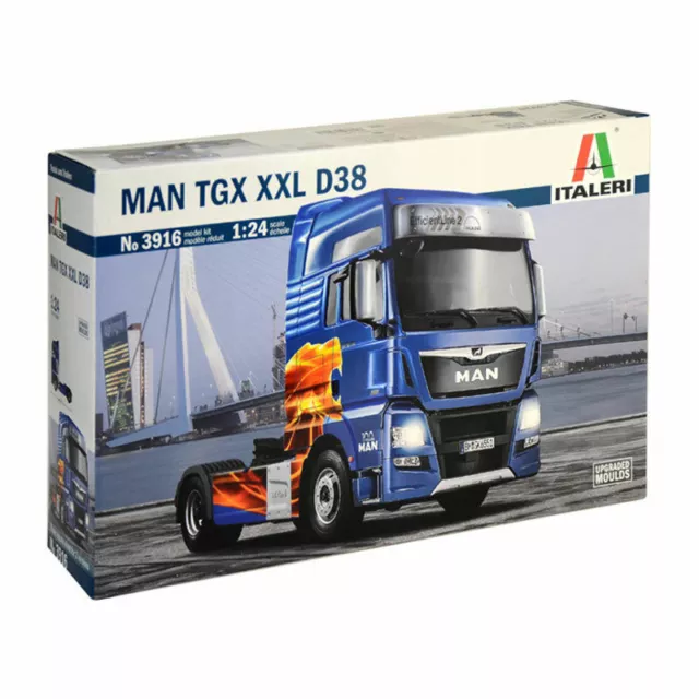 1:24 ITALERI MERCEDES Benz 2238 6X4 Tractor Truck 3-Assi 1990 Kit ...