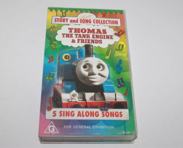 THOMAS THE TANK Engine & Friends Story & Song Collection VHS Video 1996 ...