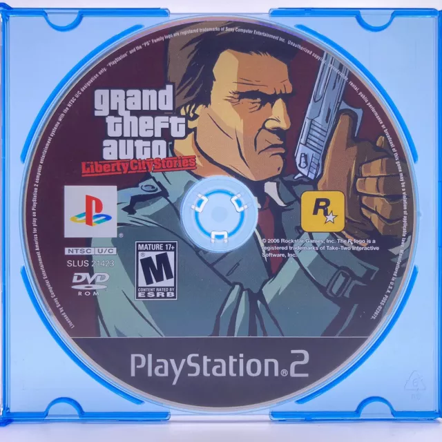 PS2 GRAND THEFT Auto: Liberty City Stories (Sony PlayStation 2) Game ...