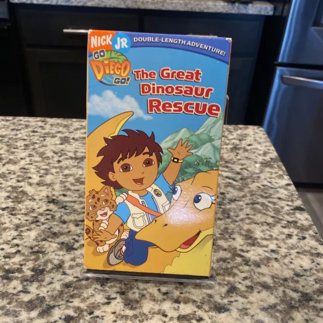 GO, DIEGO, GO - The Great Dinosaur Rescue VHS 2006 Nick JR $14.98 ...