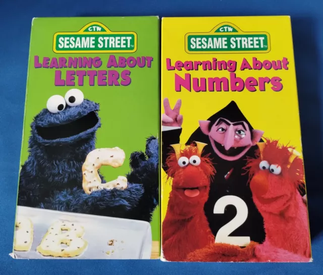 Sesame Street Vhs Vintage 1986 80s Kids Learning Abou - vrogue.co