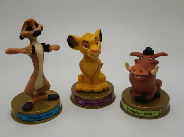 DISNEY MCDONALDS 100 Years of Magic Figurine(s) Lion King Simba Timon ...