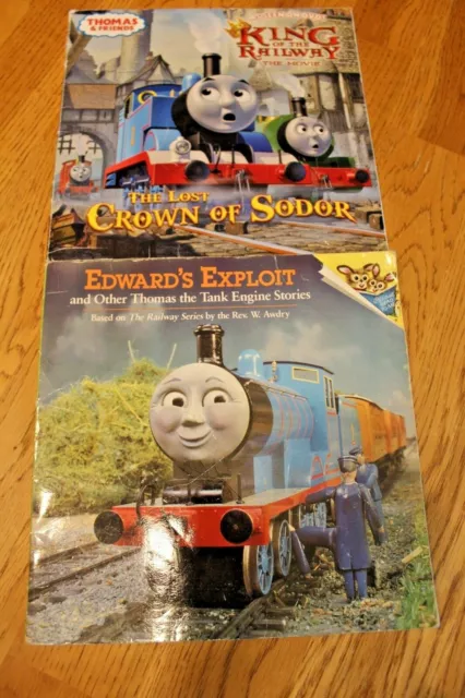 LOT 2 THOMAS the Tank Engine Books Thomas & Friends Softcover 1993 2013 ...