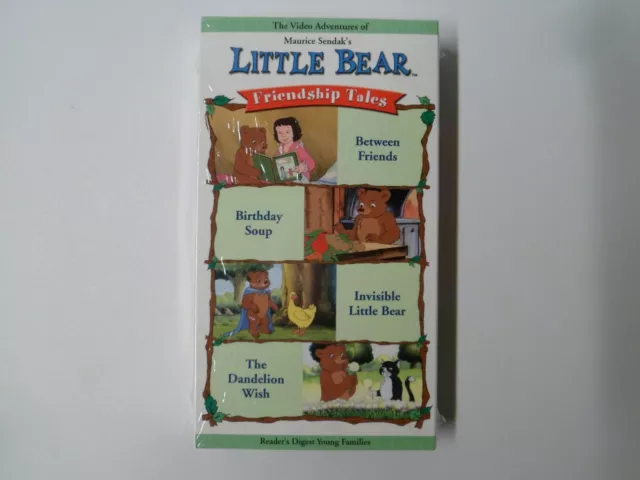 MAURICE SENDAK'S LITTLE Bear Friendship Tales VHS Nickelodeon 2002 Nick ...