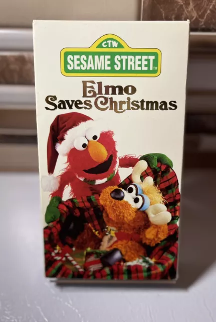 SESAME STREET - Elmo Saves Christmas (VHS TAPE, 1996) $10.39 - PicClick CA