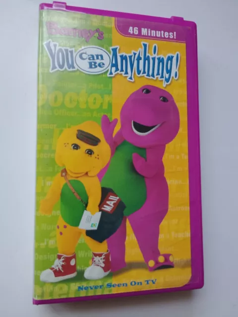 BARNEY'S YOU CAN Be Anything VHS $5.00 - PicClick