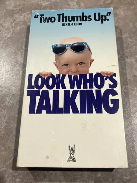 LOOK WHOS TALKING (VHS, 1990) £2.80 - PicClick UK