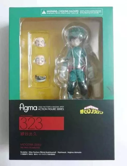 MY HERO ACADEMIA Figma Action Figure Statue Izuku Midoriya Horikoshi ...