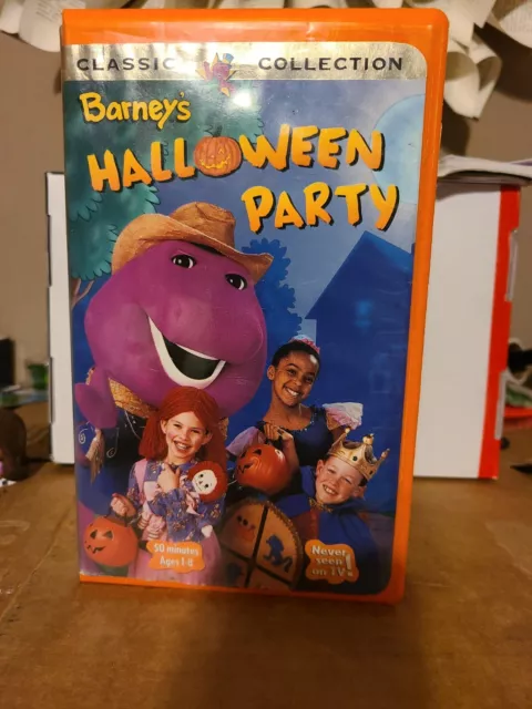 BARNEY - BARNEYS Halloween Party (VHS, 1998) £5.89 - PicClick UK