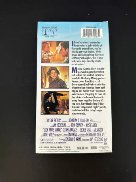 LOOK WHO'S TALKING VHS Sealed! Watermarks! RARE! IGS! CGC! VHS FIRESALE ...