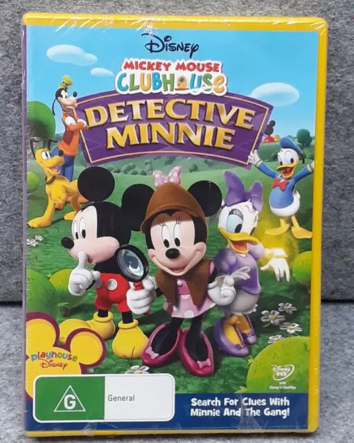 NEW: DETECTIVE MINNIE MICKEY MOUSE CLUBHOUSE TV SHOW DVD Region 4 PAL ...