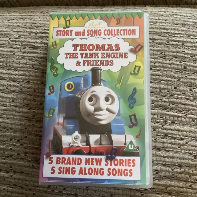 THOMAS THE TANK Engine And Friends - Story And Song Collection (VHS ...