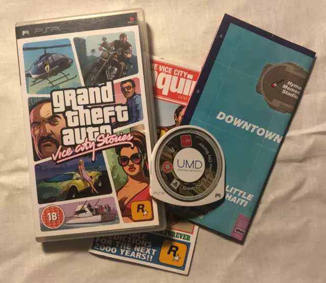 GRAND THEFT AUTO GTA - Vice City Stories - Gioco portatile per PSP ...