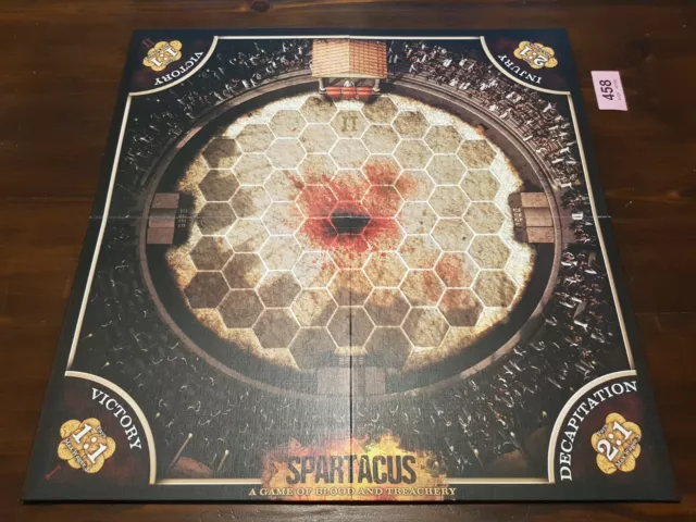 BOARD GAME SPARTACUS Gladiator ARENA FLOOR PLAN Starz Gale Force Nine £ ... image.