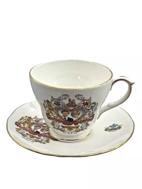 VTG PRINCESS DIANA Prince Charles Wedding Commemorative Duchess Tea Cup ...