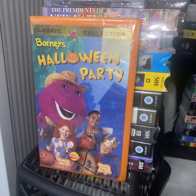 BARNEY - BARNEYS Halloween Party (VHS, 1998) £9.53 - PicClick UK