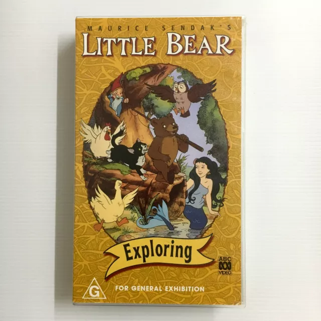 MAURICE SENDAK'S LITTLE Bear: Exploring. VHS Video Tape ABC Kids ...