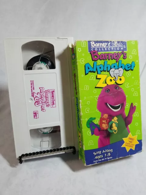 BARNEYS ALPHABET ZOO Vintage VHS-Barney & Friends Collections 1994 $9. ...