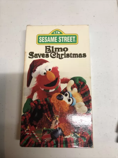 SESAME STREET - Elmo Saves Christmas (VHS, 1996) $5.37 - PicClick CA