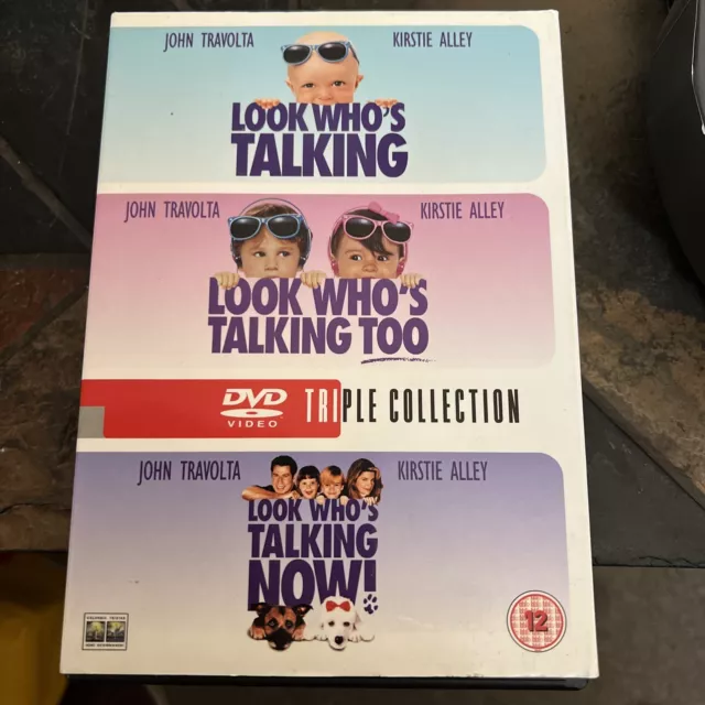 LOOK WHOS TALKING vhs family box set trilogy £6.00 - PicClick UK