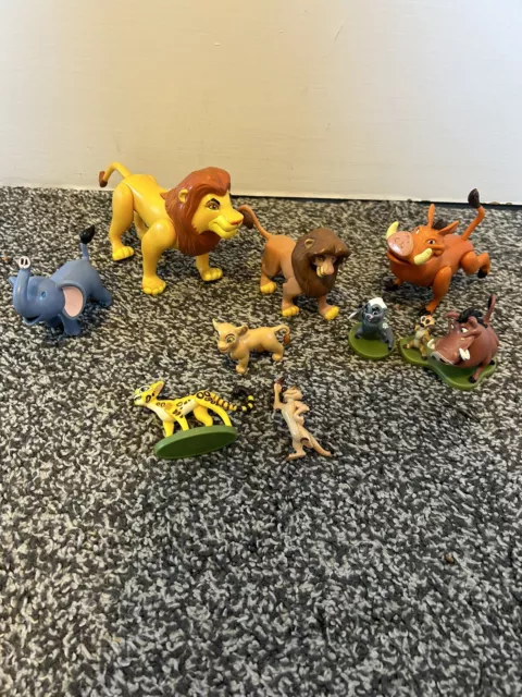 DISNEY STORE LION King Lion Guard Figures Figurines Cake Toppers Bundle ...