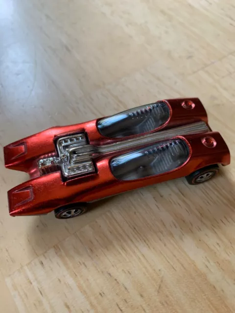 RARE 1969 MATTEL Hot Wheels Redline Red Splittin' Image jouet vintage ...