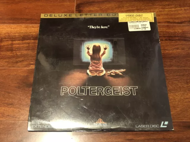 POLTERGEIST (LASERDISC) DELUXE Letter-Box Edition $24.90 - PicClick