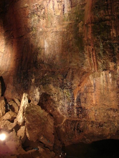 Wookey Hole Caves, Wookey Hole village, Somerset.