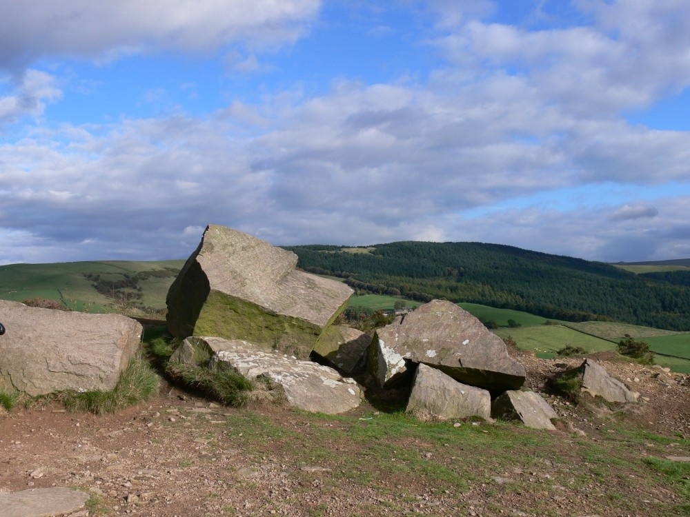 Photograph of view from the summit of Tegg's Nose