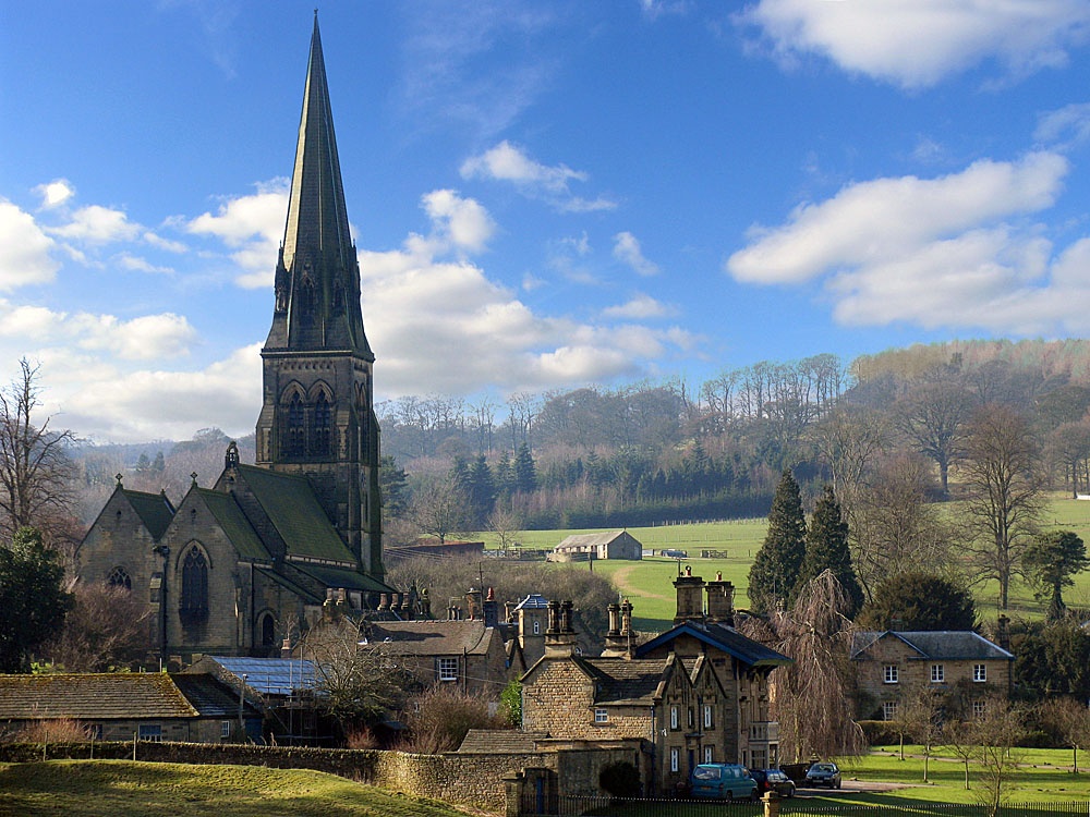 Photo of Edensor, Derbyshire