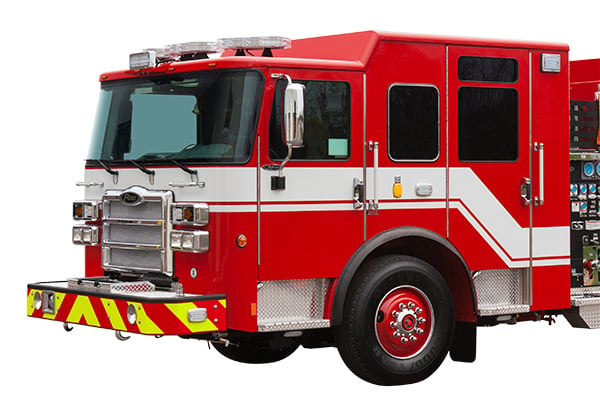 Build My Pierce Program chassis design on a custom-built Pierce Fire Truck.