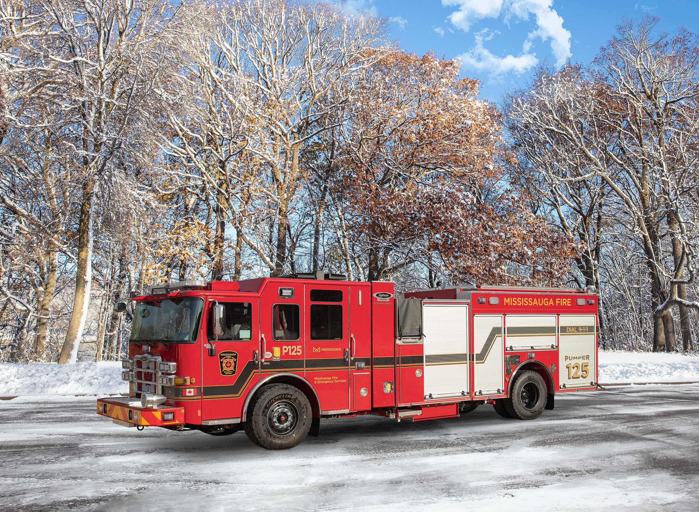 Mississauga Fire & Emergency Services - Pumper