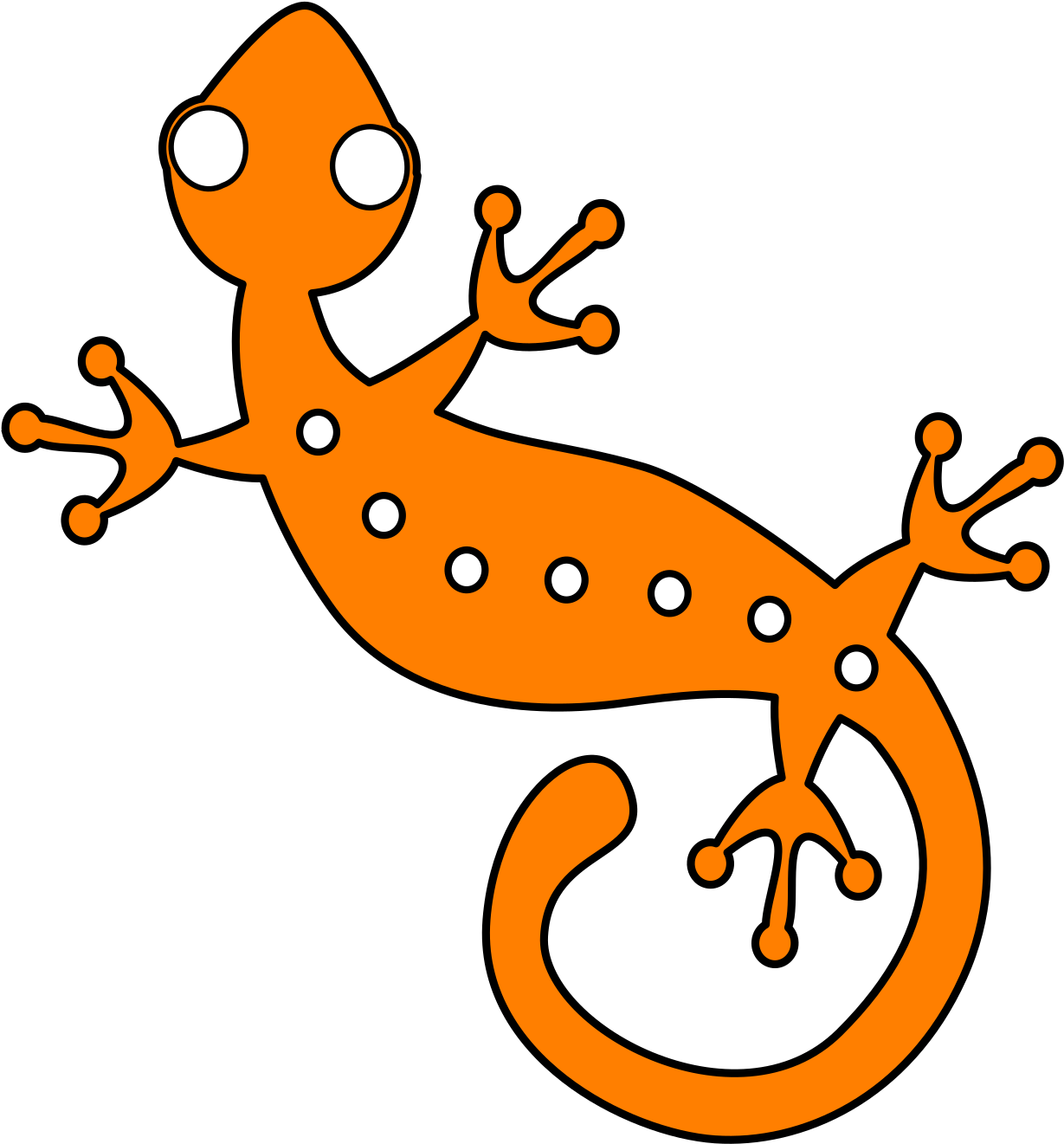 House Lizard Clip Art Png Download Full Size Clipart | Sexiz Pix