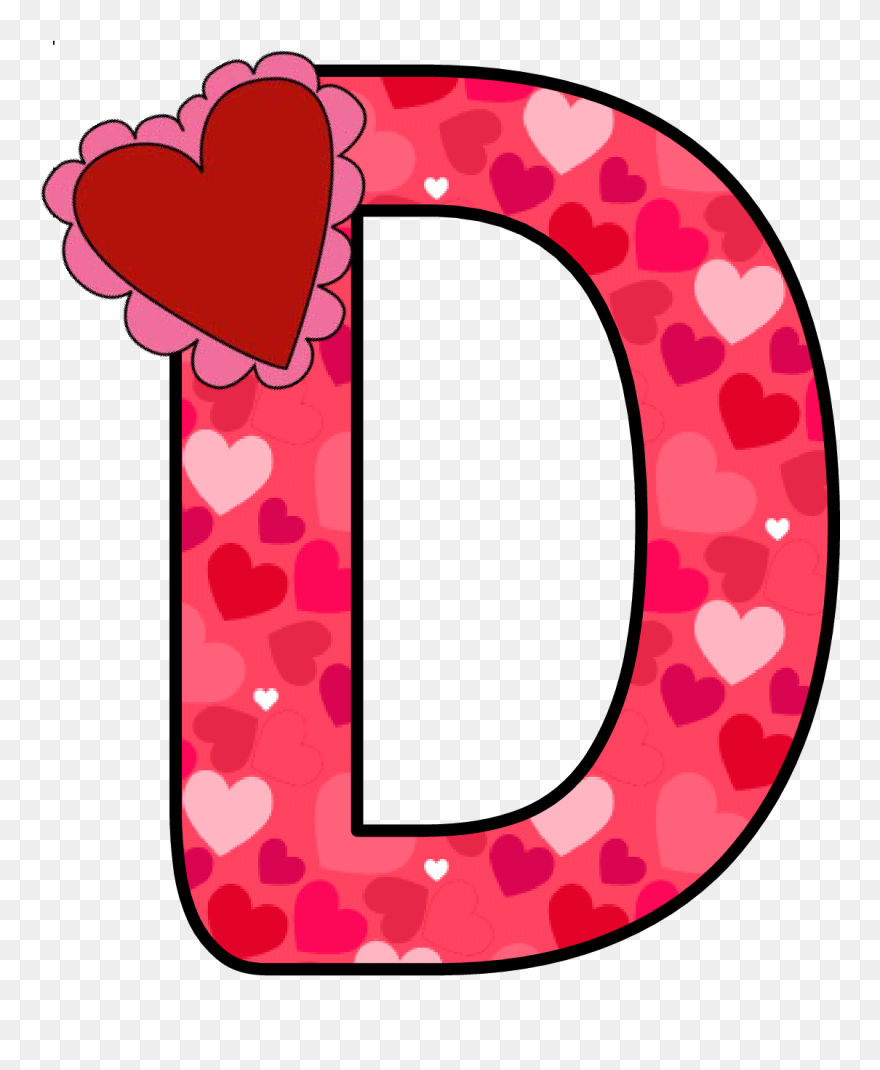 Printable Valentine Alphabet Letters