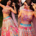 Keerthy Suresh's multicolored floral lehenga exudes festive charm, showcasing maximalist style at its finest