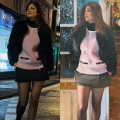 Shilpa Shetty crowns herself the queen of winter holiday fashion in black fur jacket and skorts