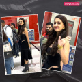 Disha Patani gives off ‘I don’t do basic, I do fabulous’ vibes in corset-style top and velvet skirt at airport