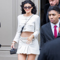 Kylie Jenner channels the French girl aesthetic in stylish Chanel tweed co-ord at Paris Fashion Week 