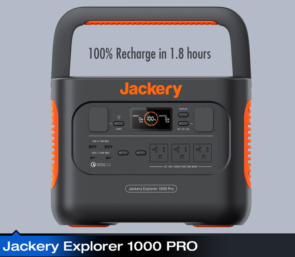 Jackery Explorer 1000 Pro