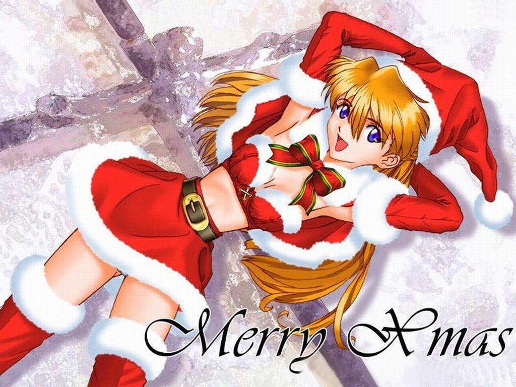 Cute Anime Girl Christmas Wallpapers HD PixelsTalkNet