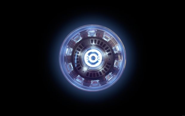 Iron Man Arc reactor background.