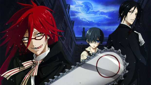 Backgrounds download black butler wallpaper.