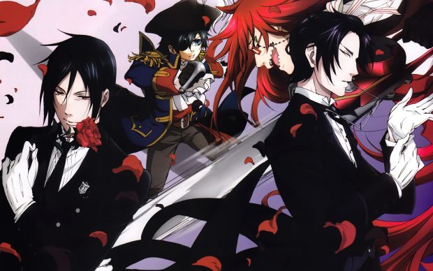 Black butler backrounds.