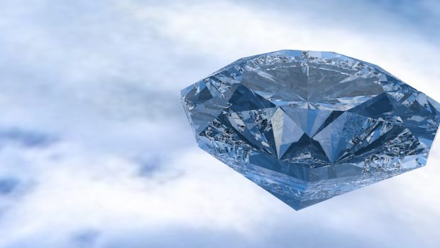 Cinema 4D diamond HD wallpaper.