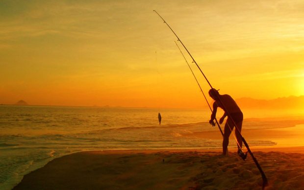 Wallpapers background cool fishing wallpaper sunset fantom desktop sports animal.